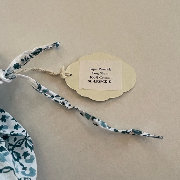 John Robshaw x Anthropologie Lapis King Sham - Picture 9 of 11